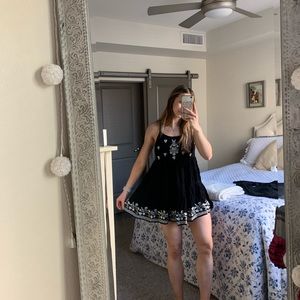 Simple Black Summer Dress